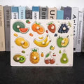 Wooden Peg Puzzle Toy-fruit