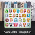 Wooden Peg Puzzle toy-alphabet w/ words
