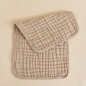 Burp Cloth-deep beige-4 pack