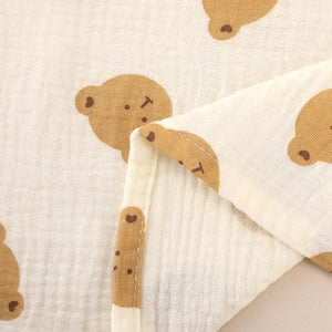 Swaddle Blanket-brown bear