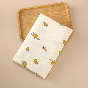 Swaddle Blanket-little lemons