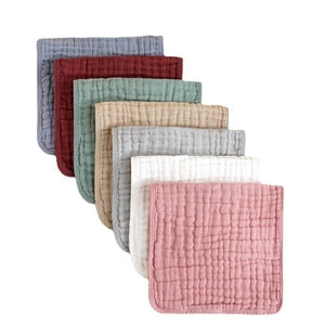 burp cloth-white-4 pack