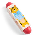 Wooden Rotating Puzzle Blocks-red animals