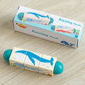 Wooden Rotating Puzzle Blocks-blue sea